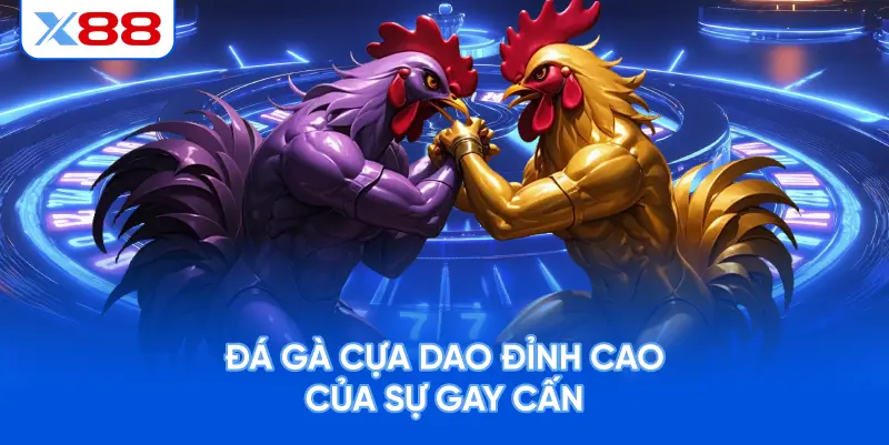 Đá Gà Cựa Dao Đỉnh Cao Của Sự Gay Cấn